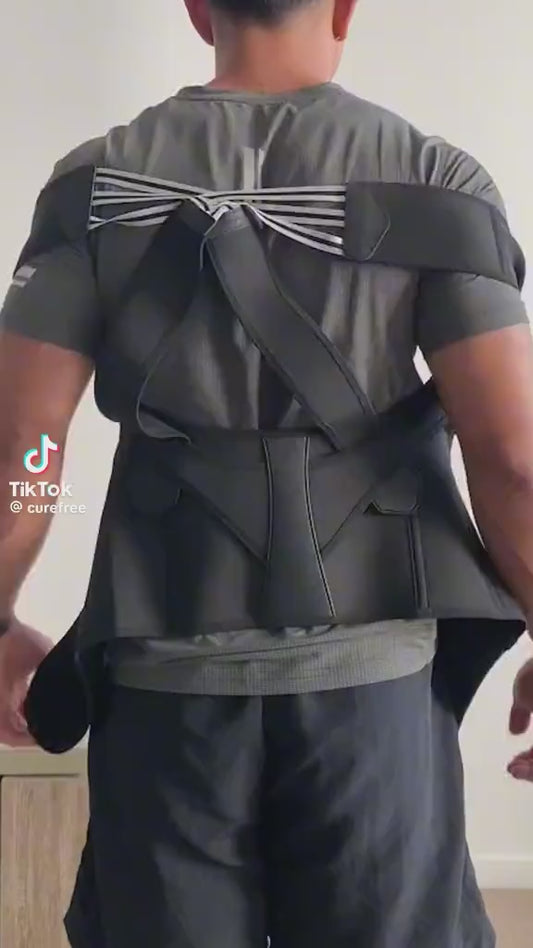 Adjustable Body Posture Corrector for Back and Shoulder Support