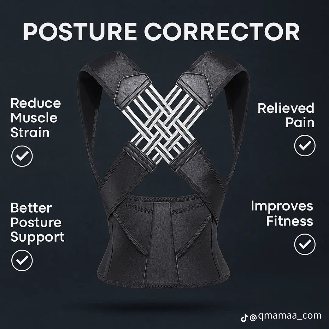 Adjustable Body Posture Corrector for Back and Shoulder Support